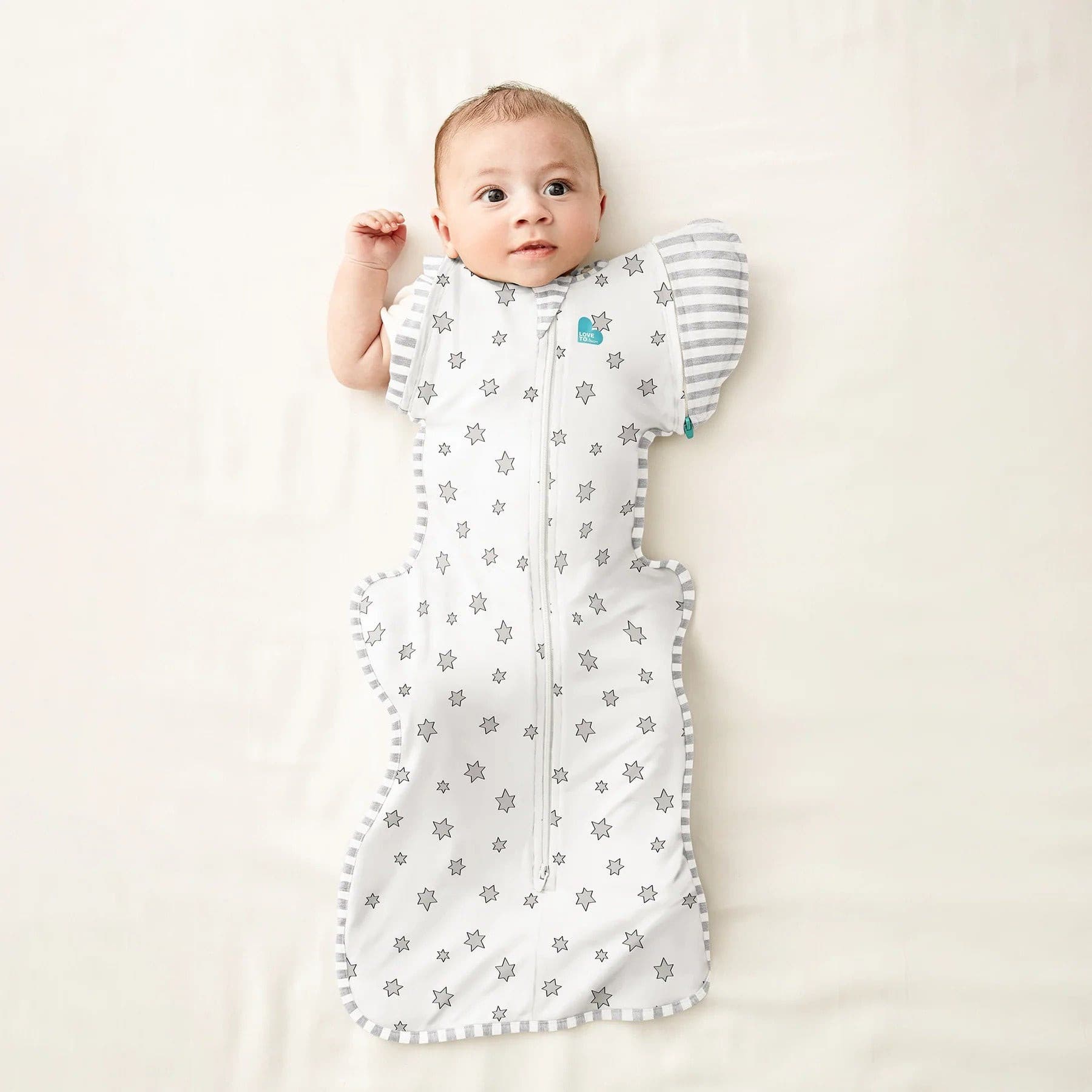 Love To Dream Swaddle UP Transition Bamboo Lite Cream Super Star.