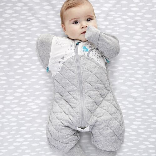 Love To Dream Swaddle UP Transition Suit 2.5Tog White - Medium.