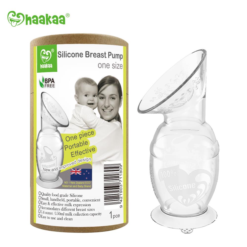 Haakaa Silicone Breast Pump with Suction Base Generation 2 100ml.