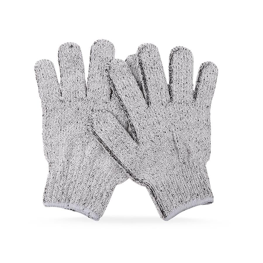 Manicare Charcoal Detox Exfoliating Gloves