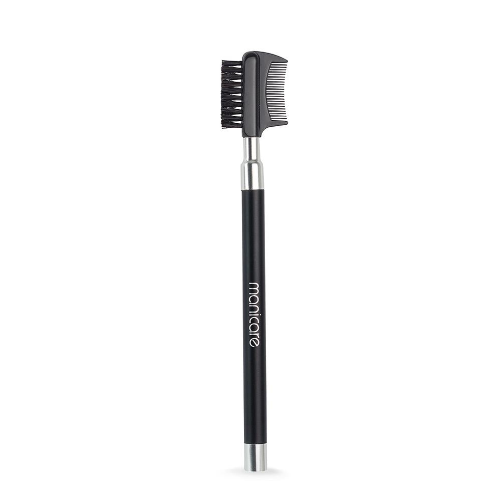 Manicare Lash-Brow Brush - Dual-sided brush for precise combing and shaping of lashes and brows.