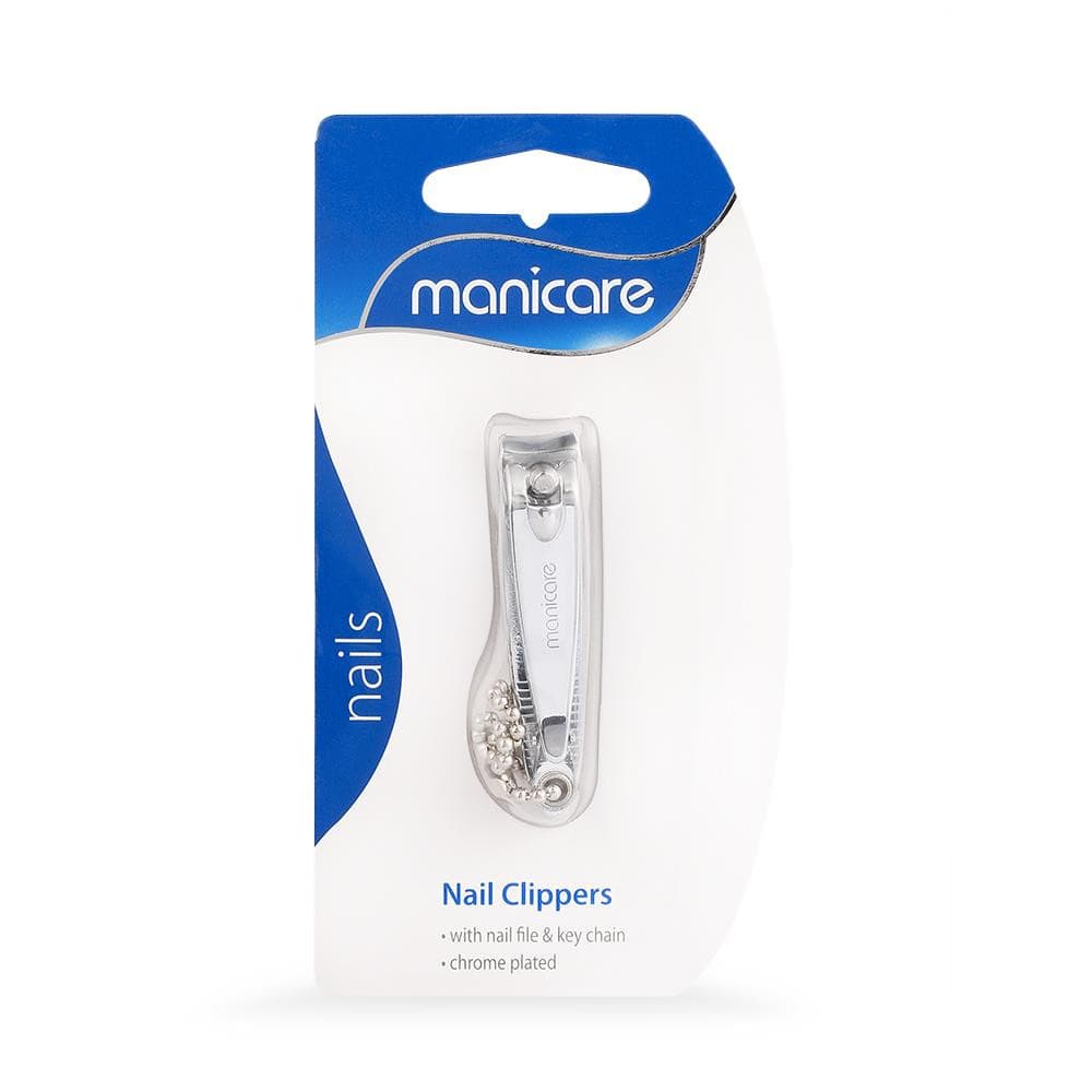 Manicare Nail Clippers With Nail File & Key Chain