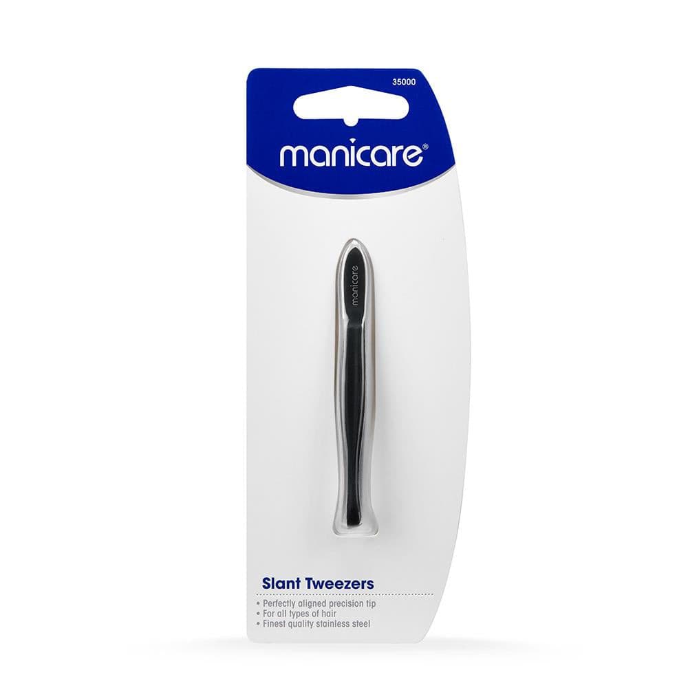 Manicare Slant Tweezers Black