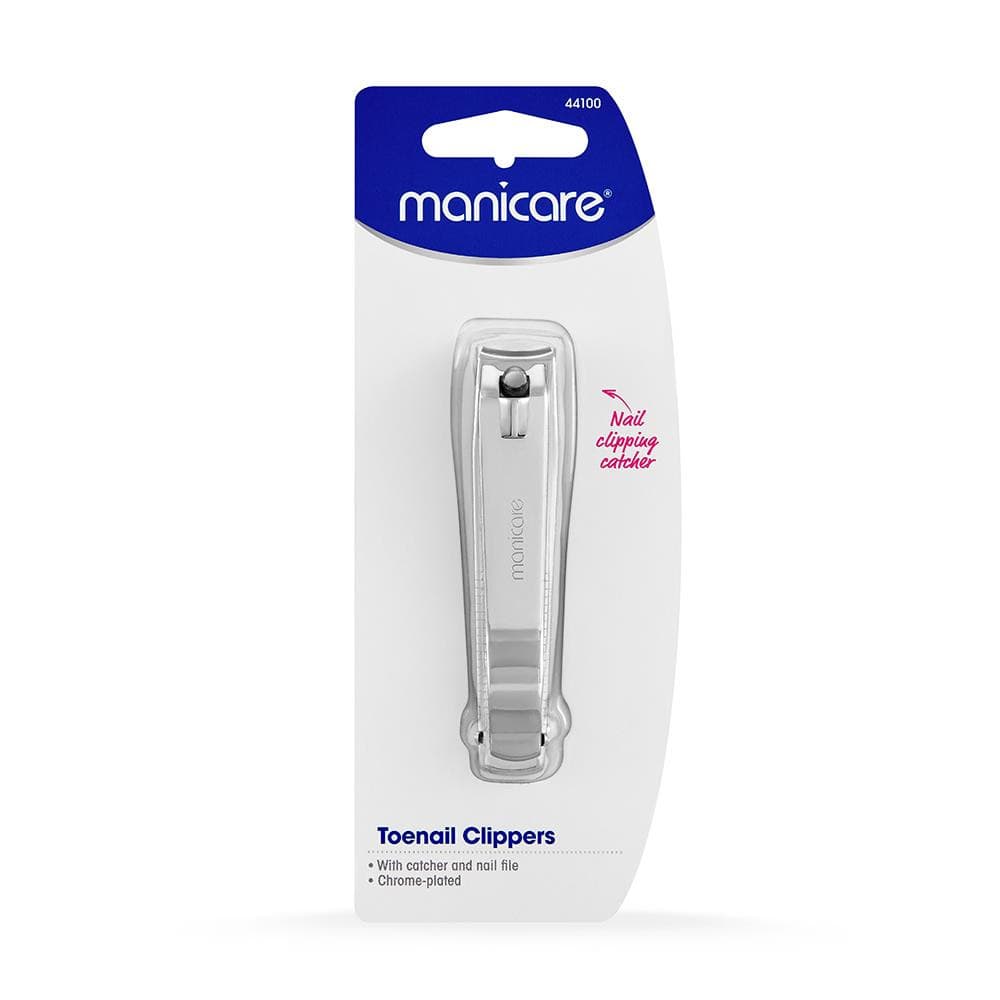 Manicare Toenail Clippers With Nail File & Catcher