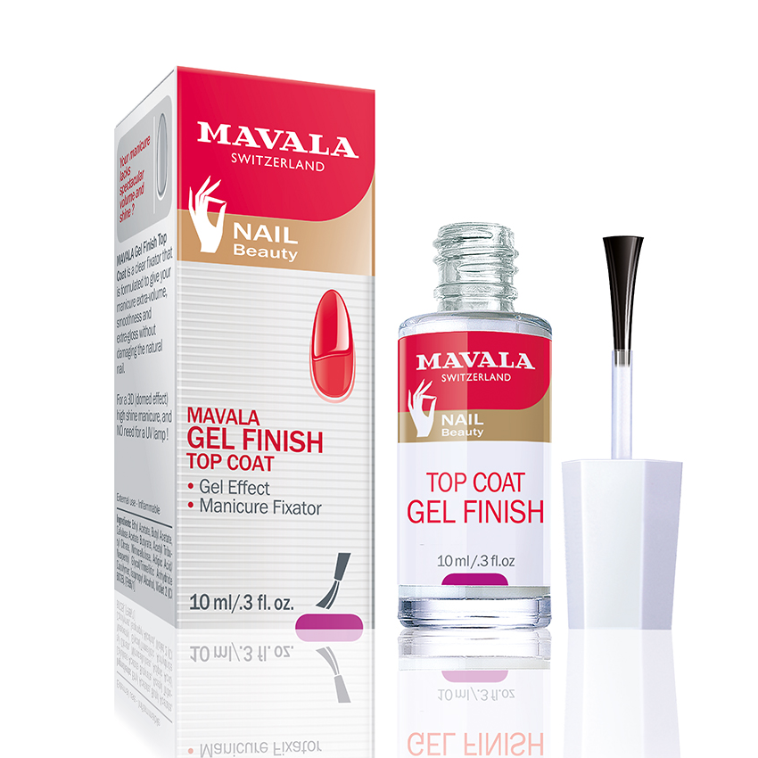 Mavala Gel Finish Top Coat 10ml.