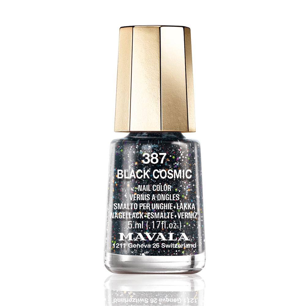 Mavala Mini Color Nail Polish - Black Cosmic 387 - Clearance