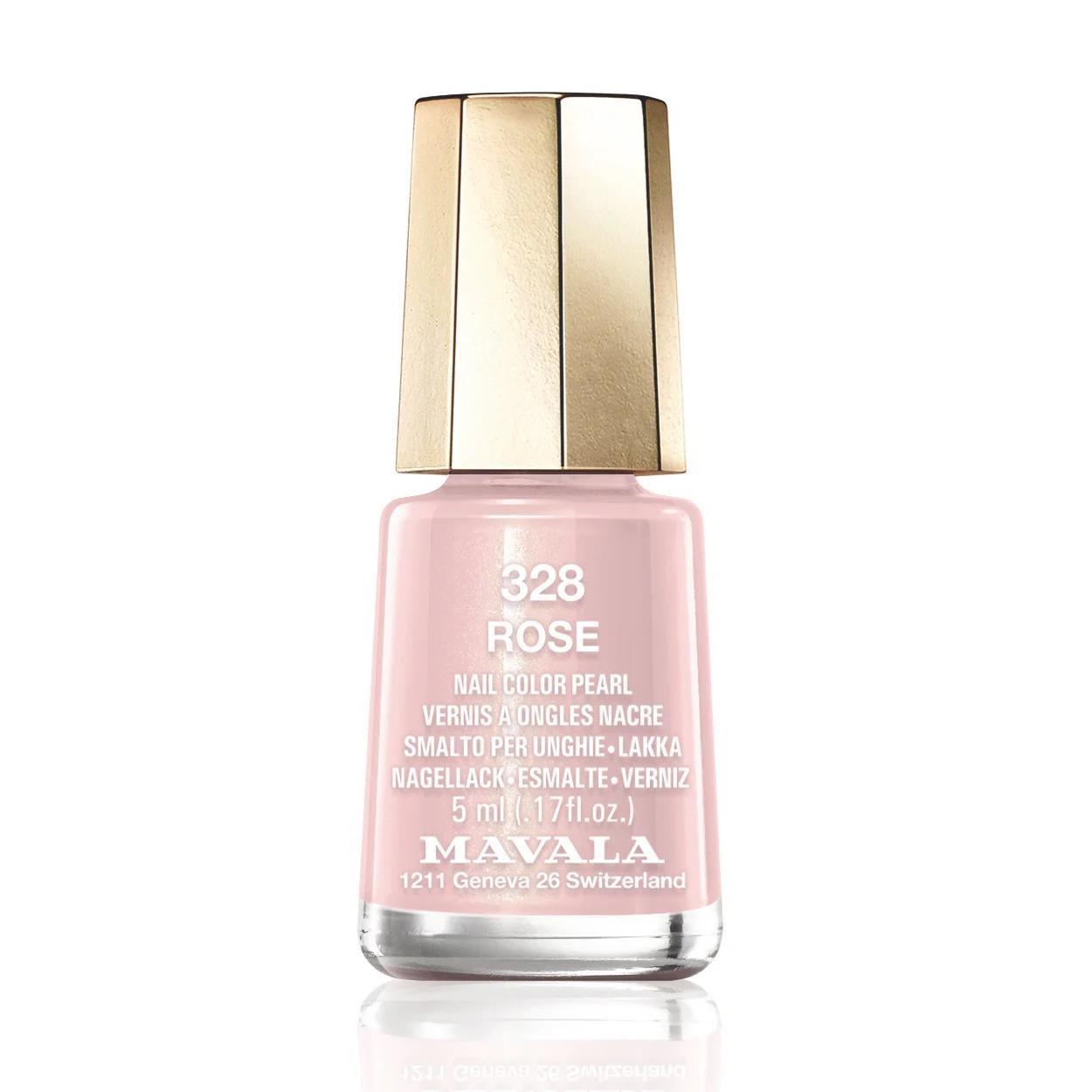 Mavala Mini Color Pearl 5ml - Rose 328, Nail Polishes
