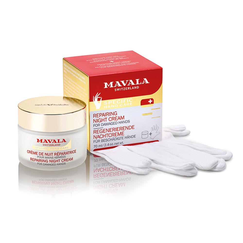 Mavala Repairing Night Cream For Hand 70ml.