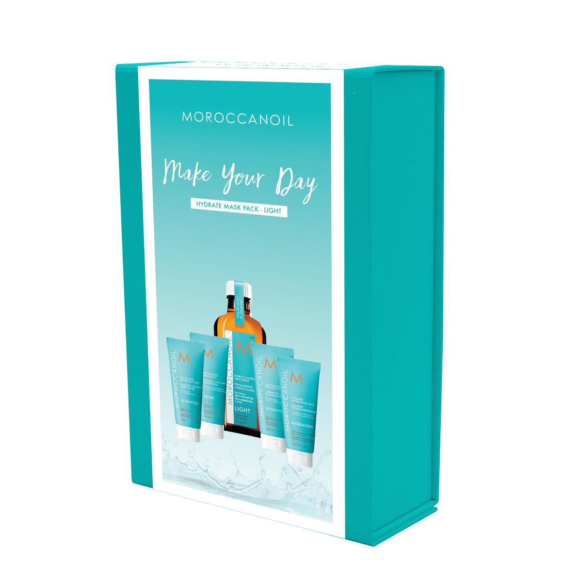 Moroccanoil Make Your Day Hydrate Mask Gift Pack - Light