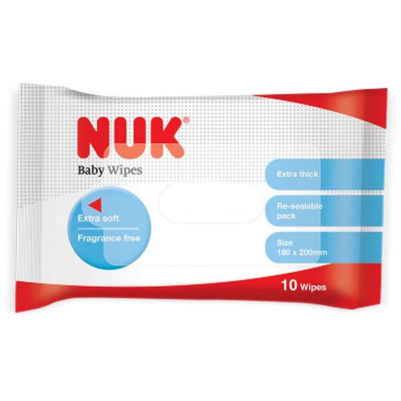 NUK Baby Wipes - 80 Pieces Pack.