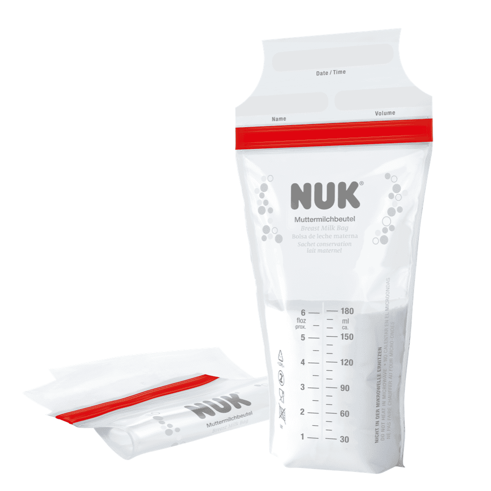 NUK Breast Milk Bags - 25 Pack.