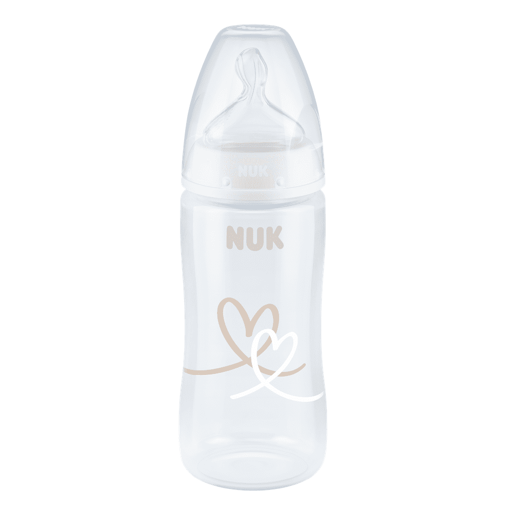 NUK First Choice Plus Baby Bottle With Temperature Control 300ml 0-6 Months.