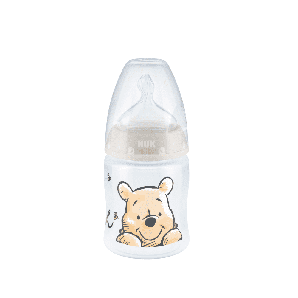 NUK First Choice Plus Disney Winnie the Pooh Baby Bottle With Teat 150ml.