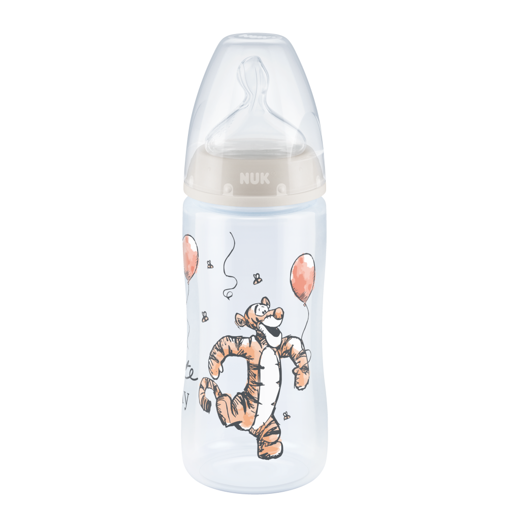 NUK First Choice Plus Disney Winnie the Pooh Baby Bottle With Teat 300ml