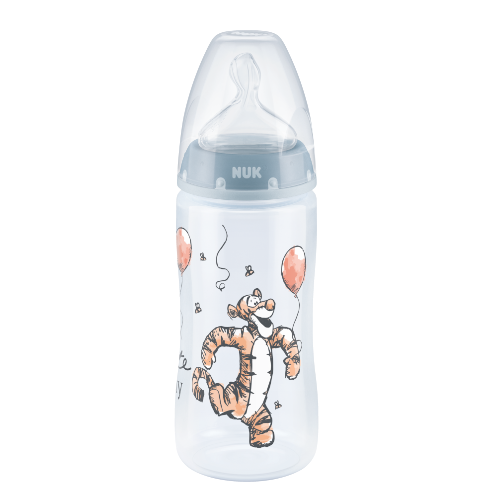 NUK First Choice Plus Disney Winnie the Pooh Baby Bottle With Teat 300ml