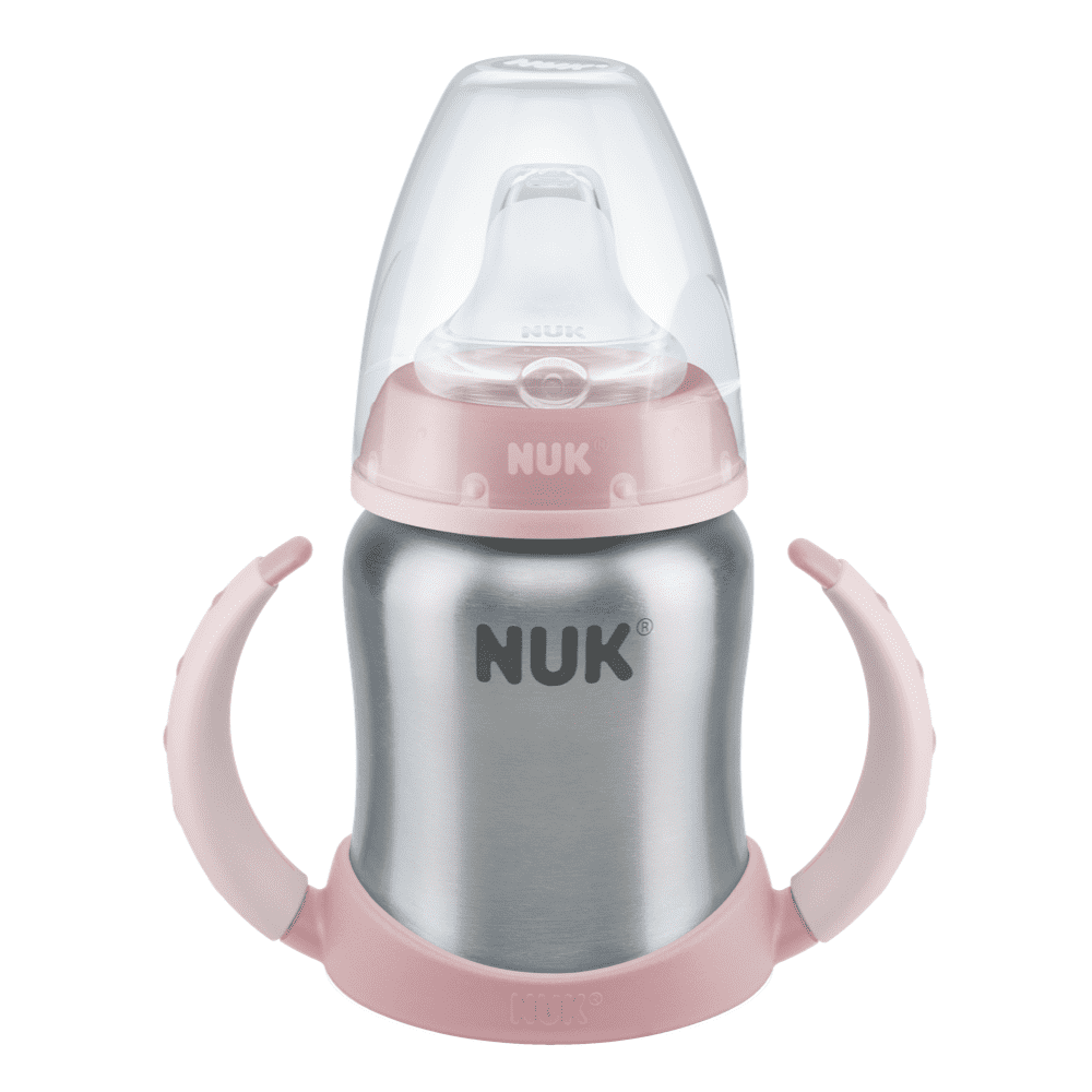 NUK First Choice+ Stainless Steel Learner Cup 125ml.