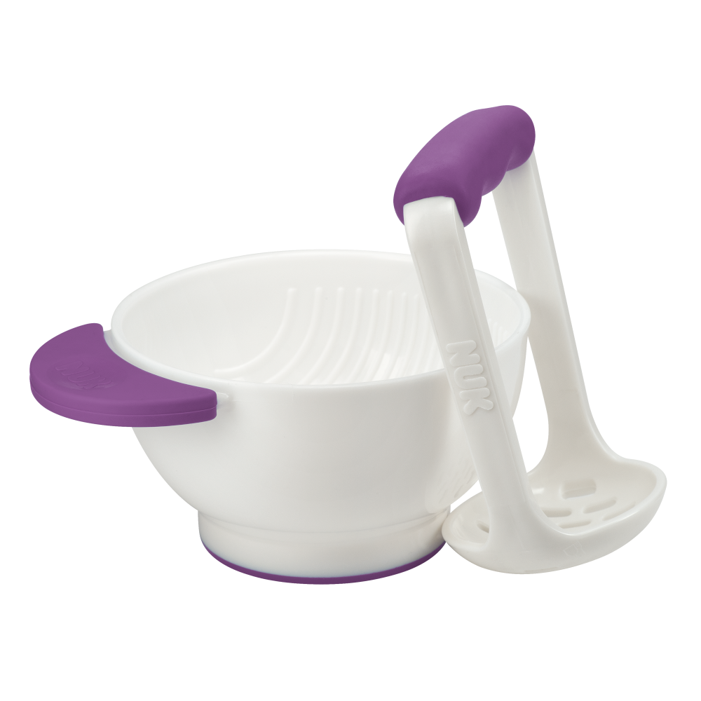 NUK Food Masher & Bowl Set