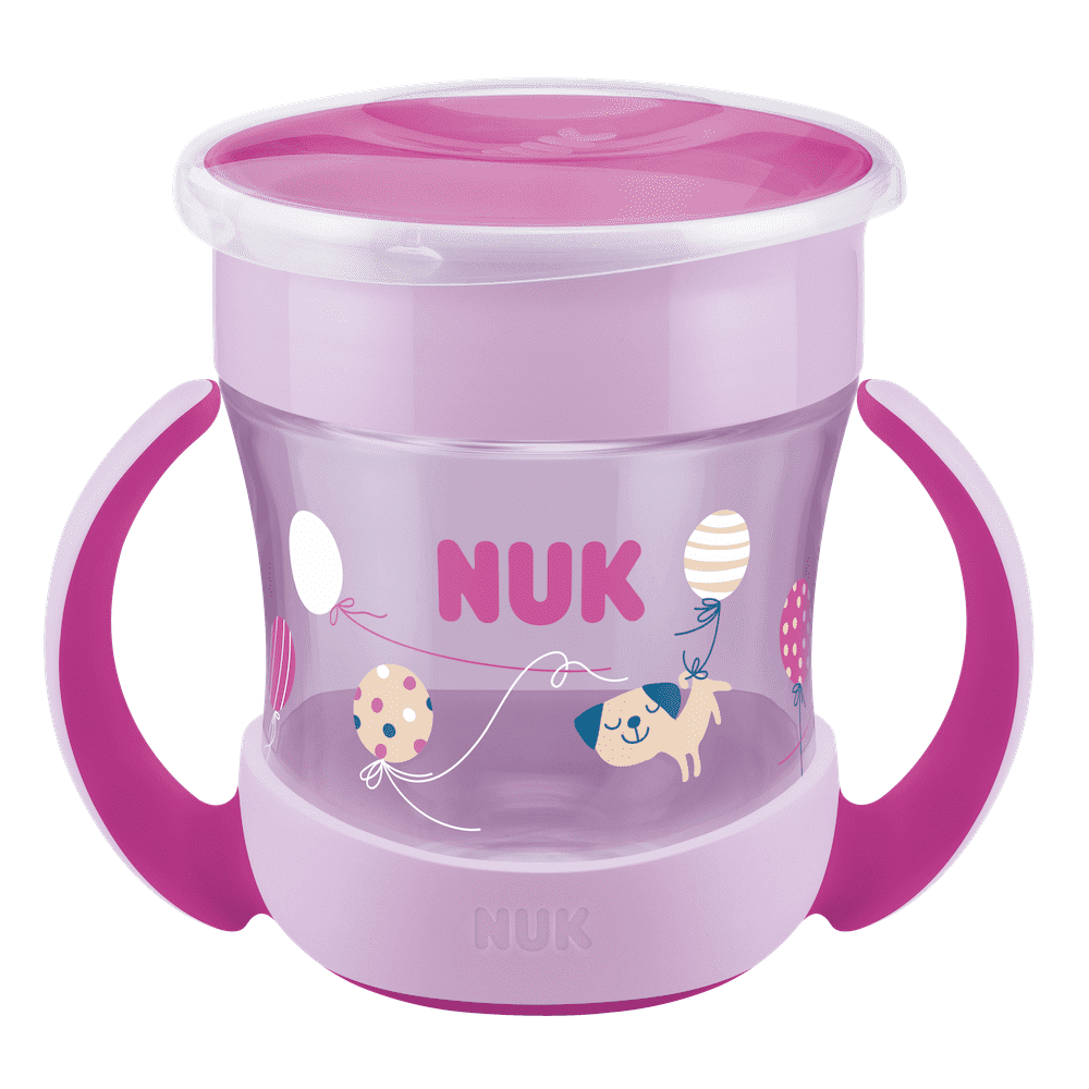 NUK Mini Magic Cup 160ml With Drinking Rim And Lid.