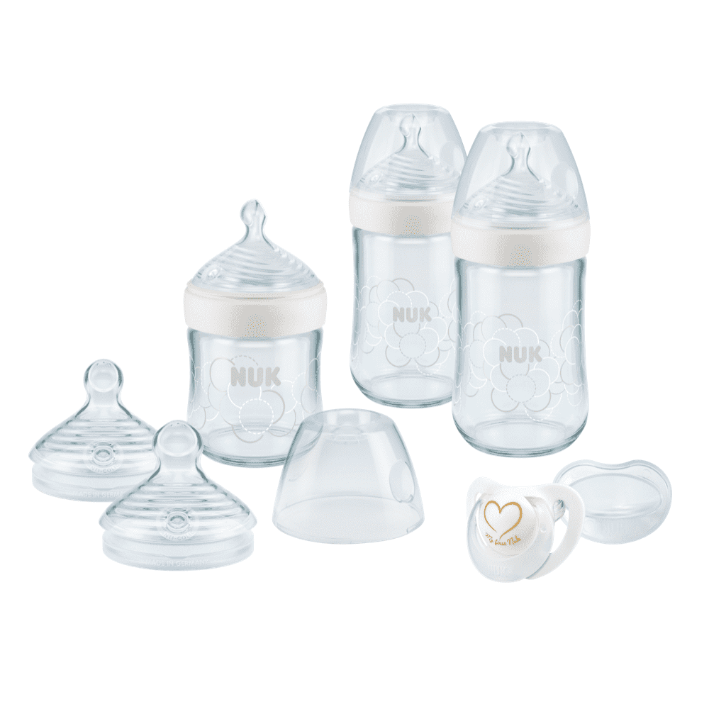 NUK Nature Sense Glass Bottle Set - 5 Pack.