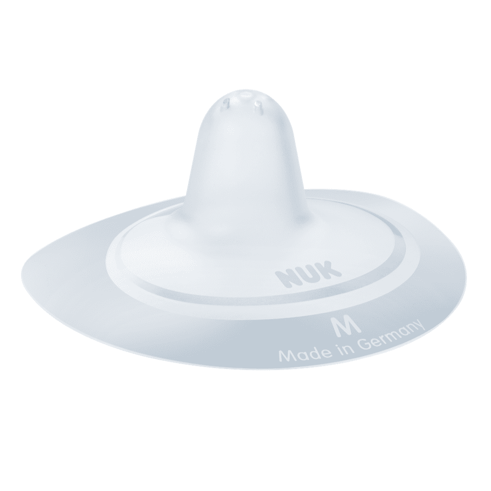 NUK Silicone Nipple Shields - Medium 20mm, Twin Pack.