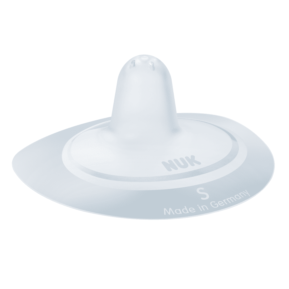 NUK Silicone Nipple Shields - Small 16mm, Twin Pack.