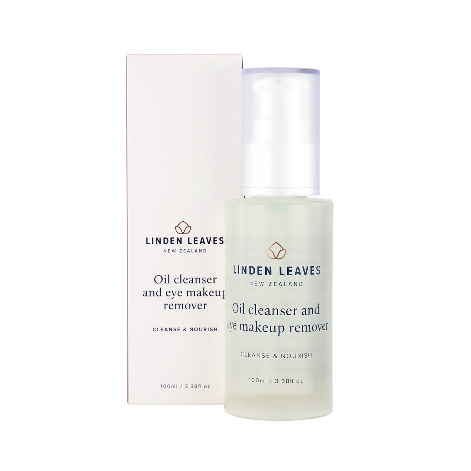 Linden Leaves Oil Cleanser And Eye Makeup Remover 100ml.