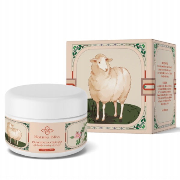 Nature Bliss Placenta Cream with Rosehip & VE 100g