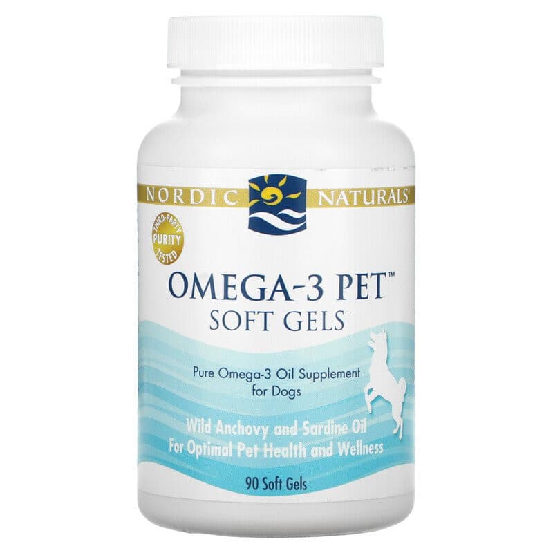 Nordic Naturals Omega-3 Pet For Dog 90 Softgels.