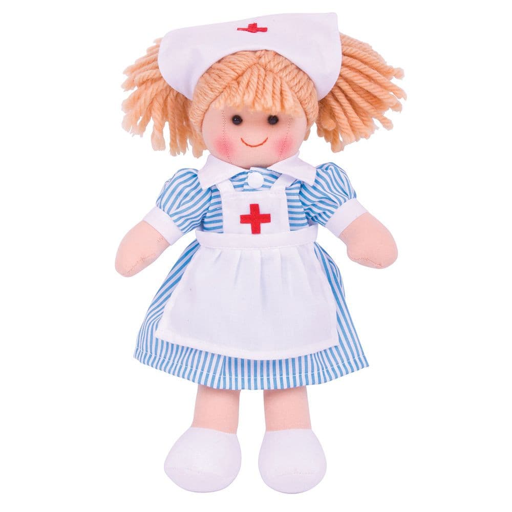 BigJigs Nurse Nancy - Small Doll.