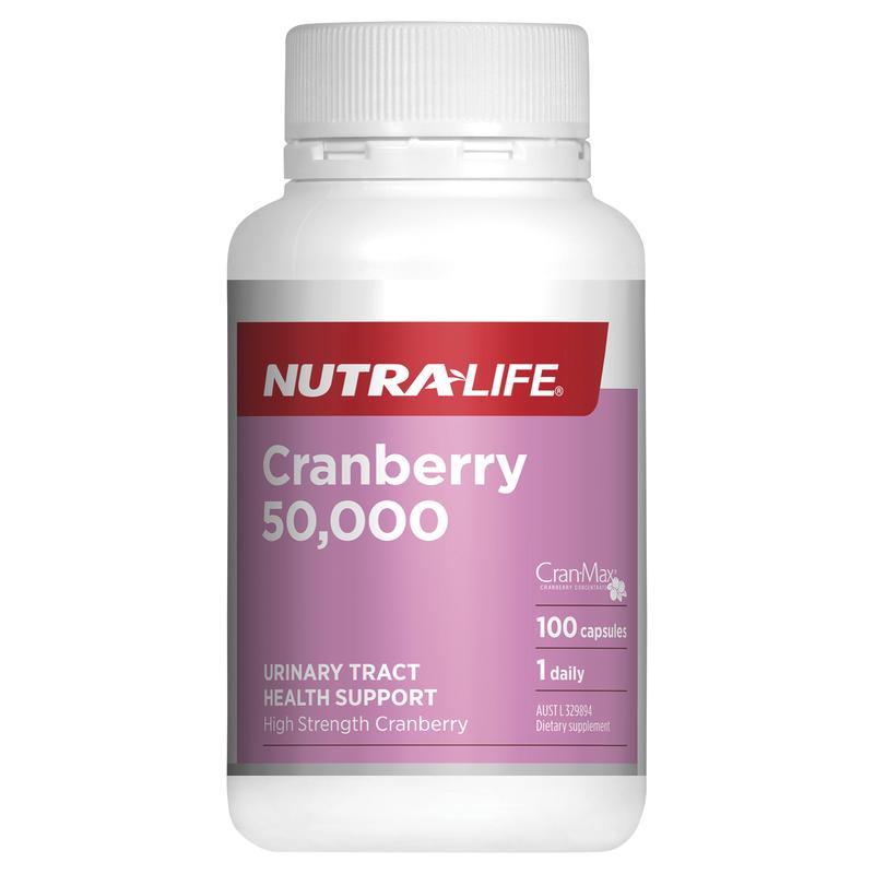 Nutra-Life Cranberry 50000 100 Capsules.