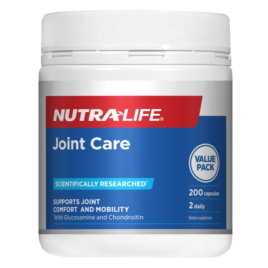 Nutra-Life Joint Care Value Pack 200 Capsules.