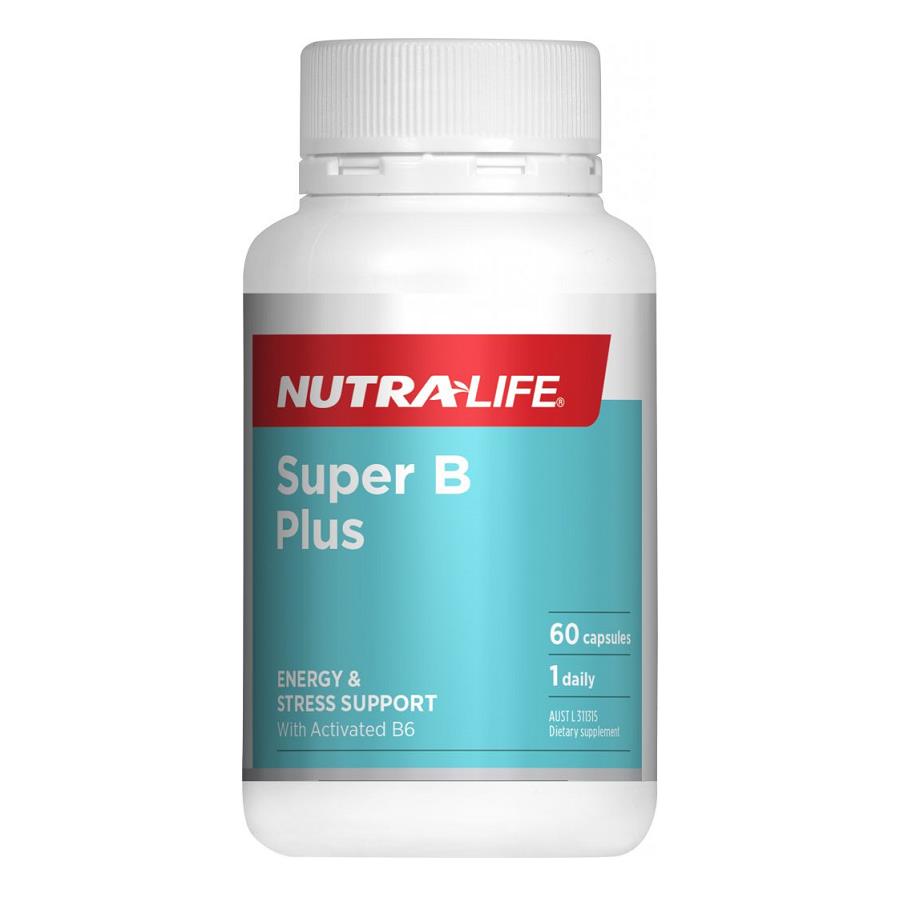 Nutra-Life Super B Plus 60 Capsules.