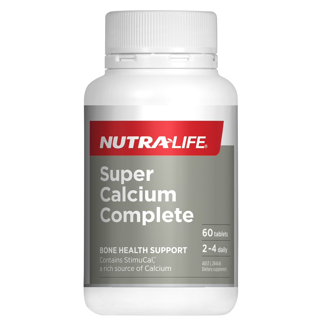 Nutra-Life Super Calcium Complete 60 Tablets.