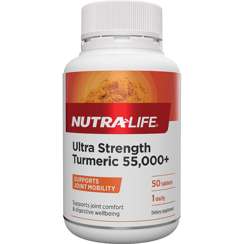 Nutra-Life Ultra Strength Turmeric 55000+ 50 Tablets