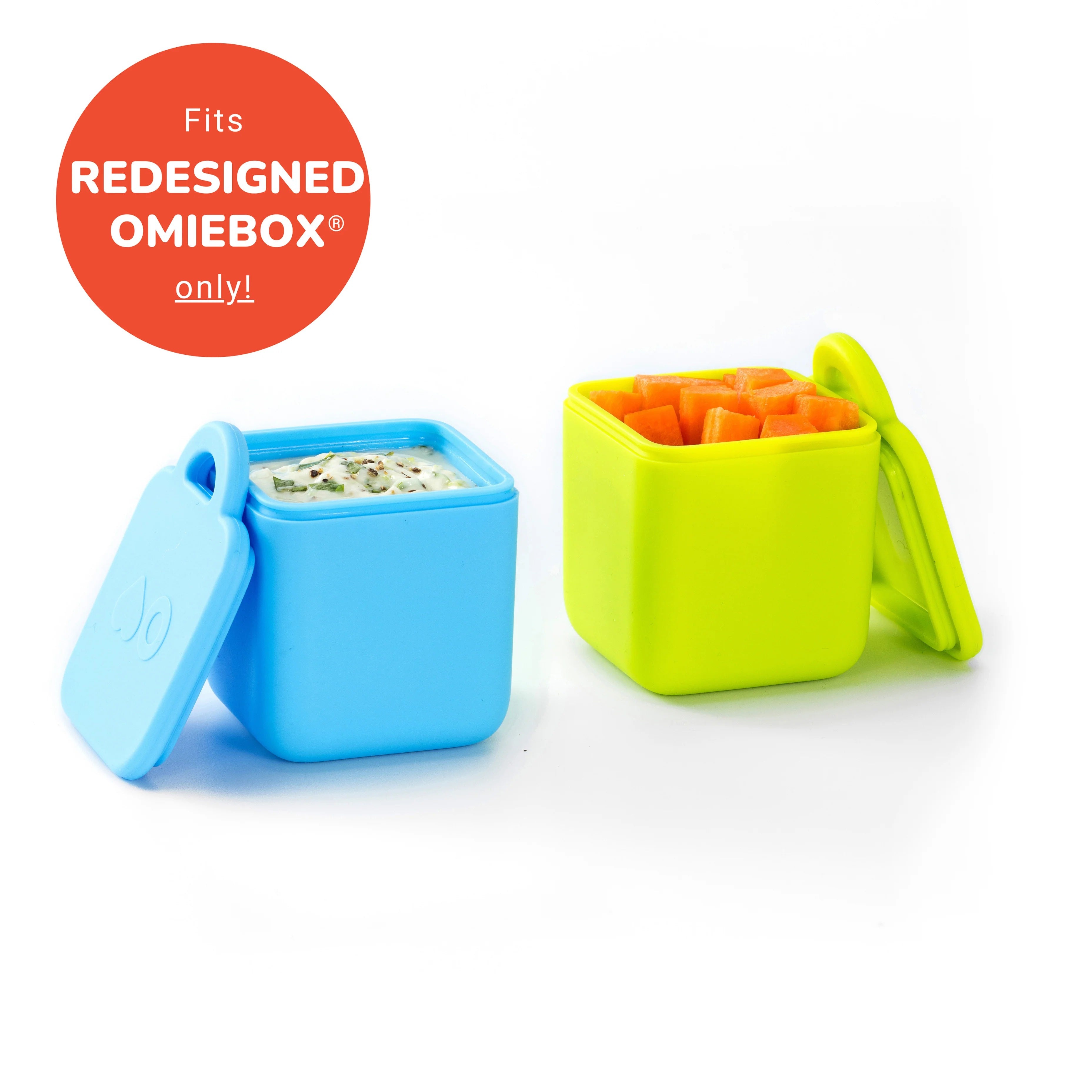 Omie Silicone Dip Containers