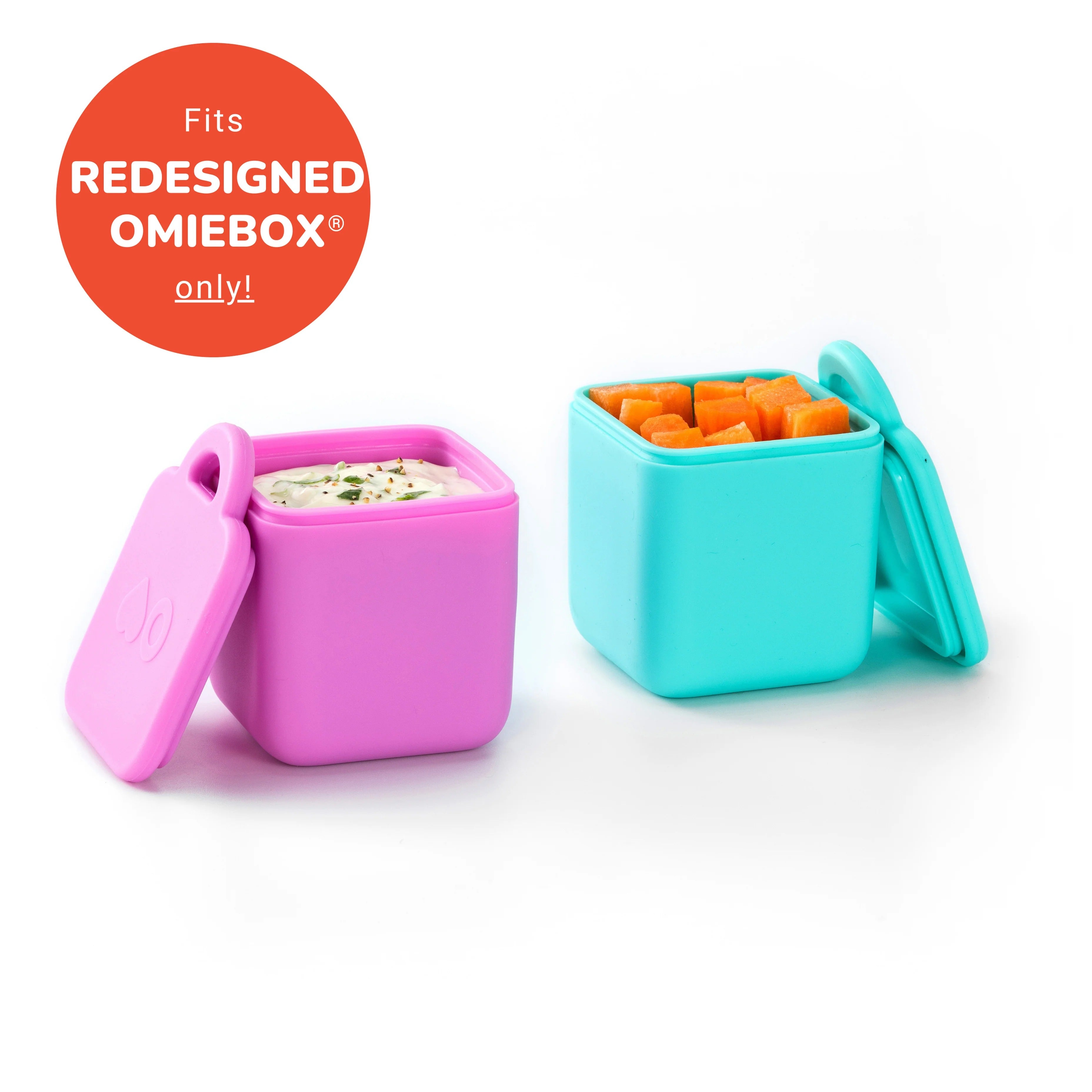 Omie Silicone Dip Containers