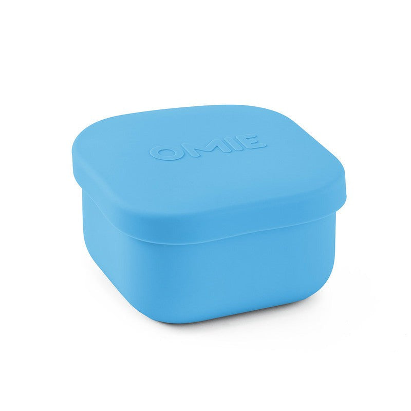 OmieSnack Silicone Container - A compact and leak-proof snack container made with food-grade silicone. 