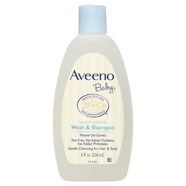 Aveeno Baby Wash  Shampoo 236ml.