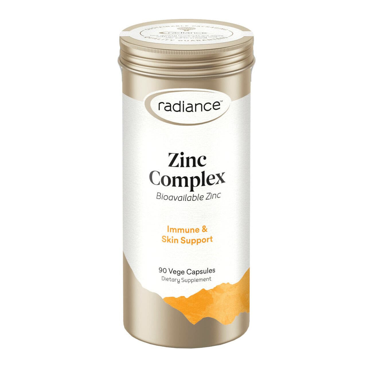 Radiance Zinc Complex 90 Vege Capsules.