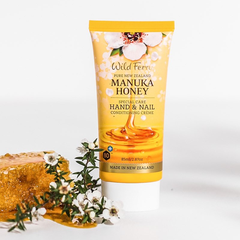 Wild Ferns Manuka Honey Special Care Hand and Nail Conditioning Creme 85ml.