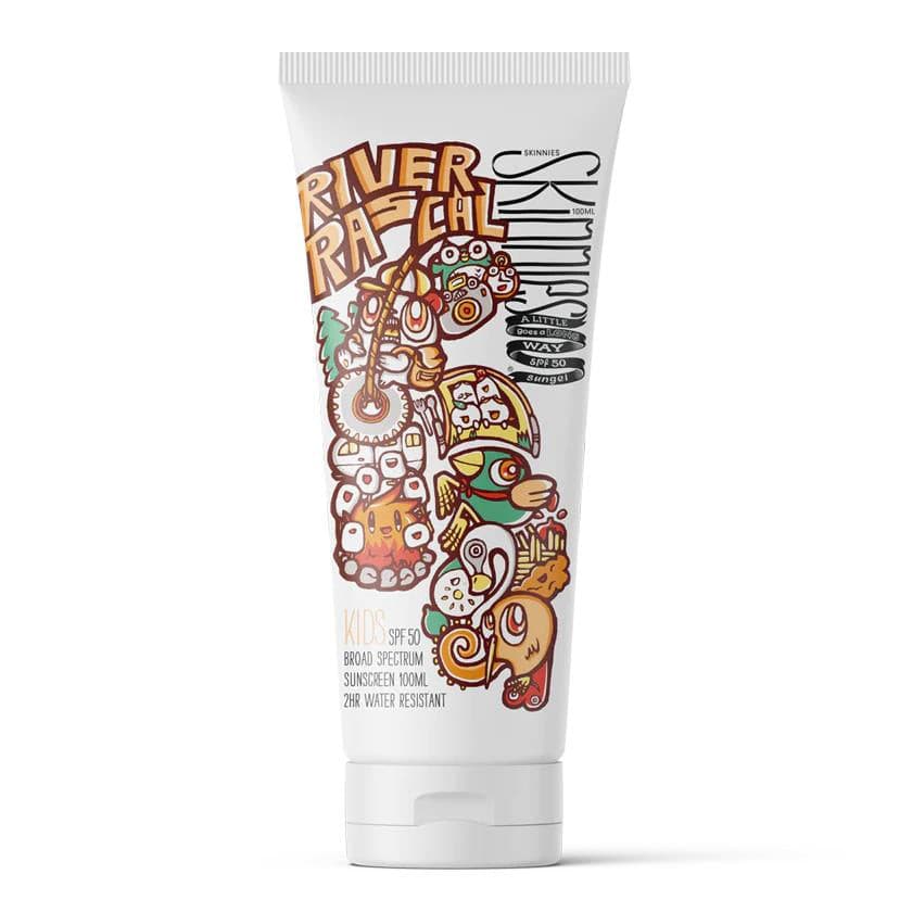 Skinnies Kids SPF 50 Sunscreen 100ml.