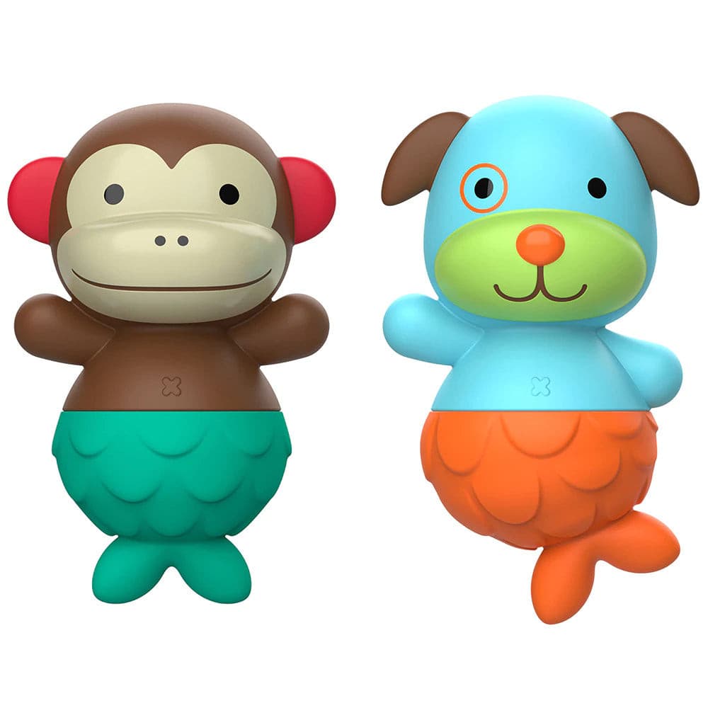 Skip Hop Zoo Mix & Match Flippers - Monkey/Dog.