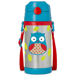 Skip Hop Zoo Stainless Steel Straw Bottle.