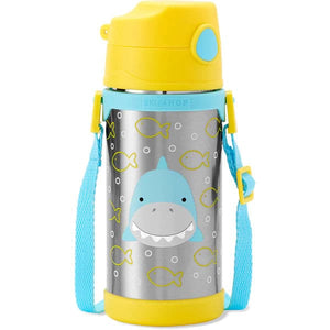 Skip Hop Zoo Stainless Steel Straw Bottle.