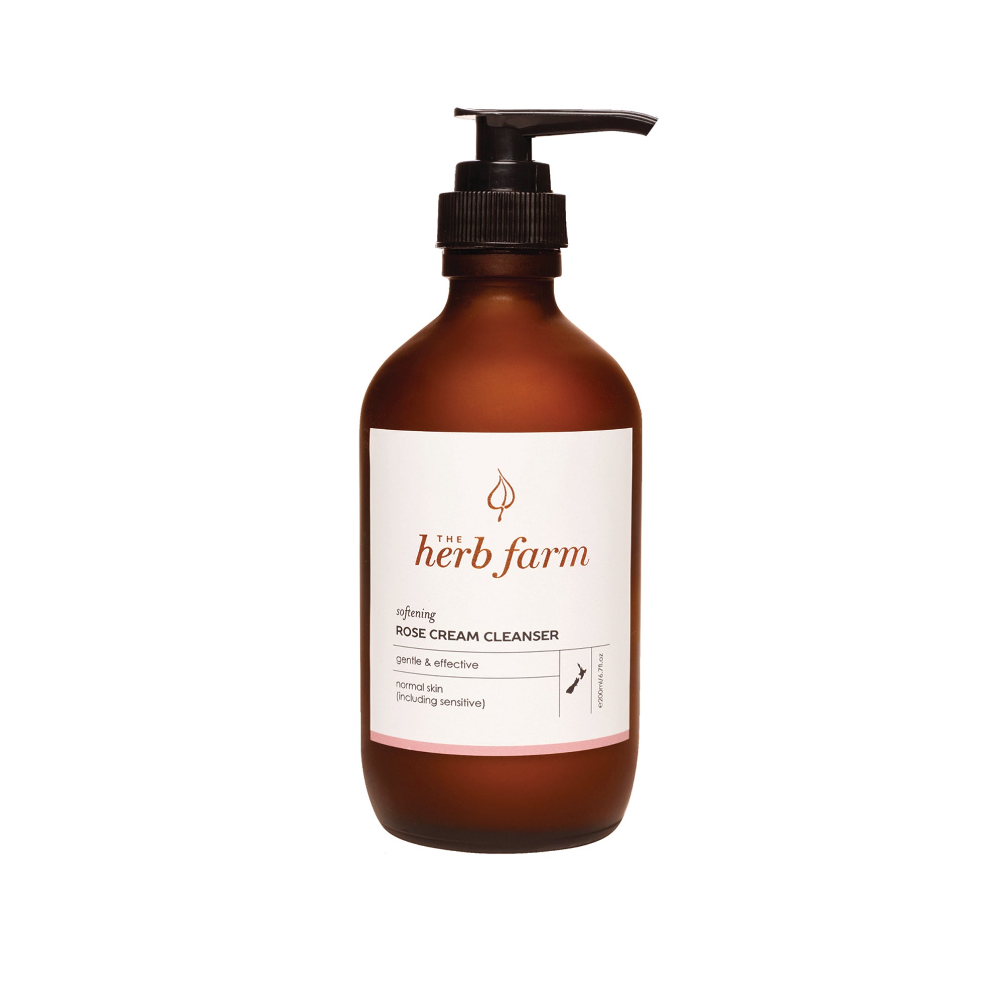 The Herb Farm Softening Rose Cream Cleanser 200ml.