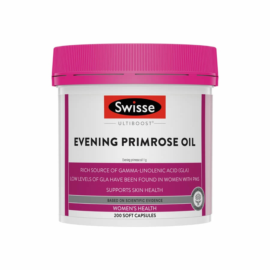 Swisse Ultiboost Evening Primrose Oil 200 Capsules