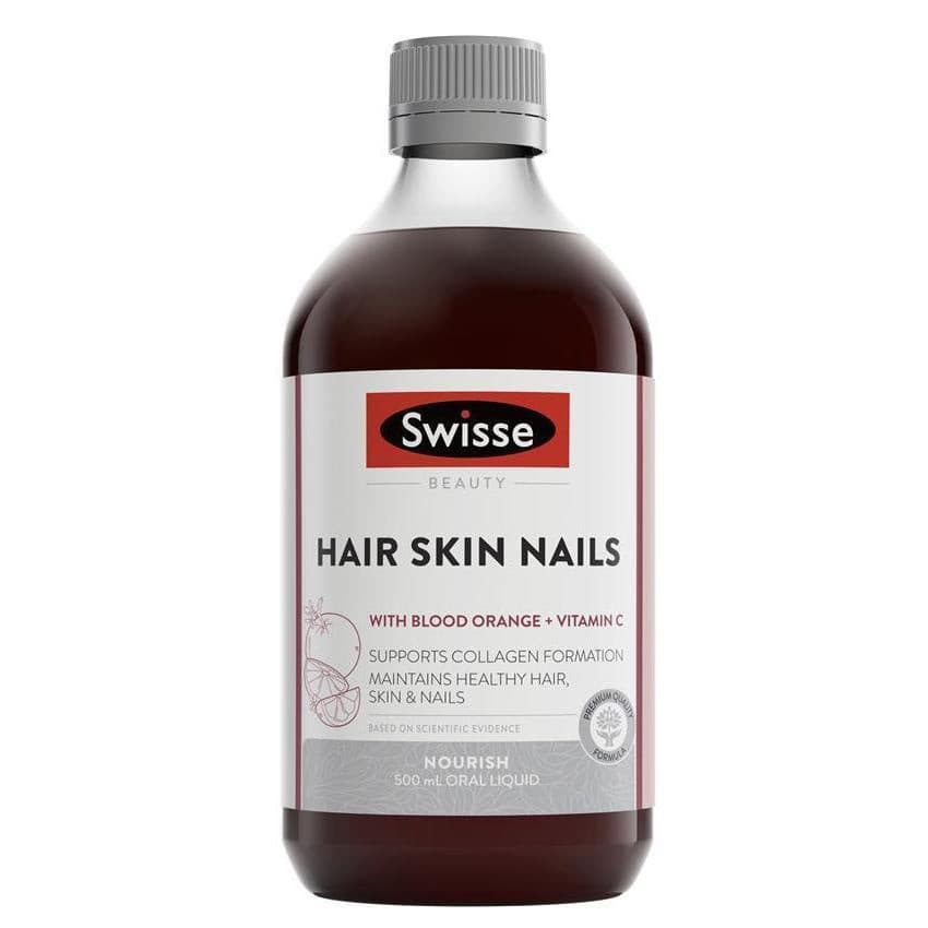 Swisse Beauty Hair Skin Nail Liquid 500ml.