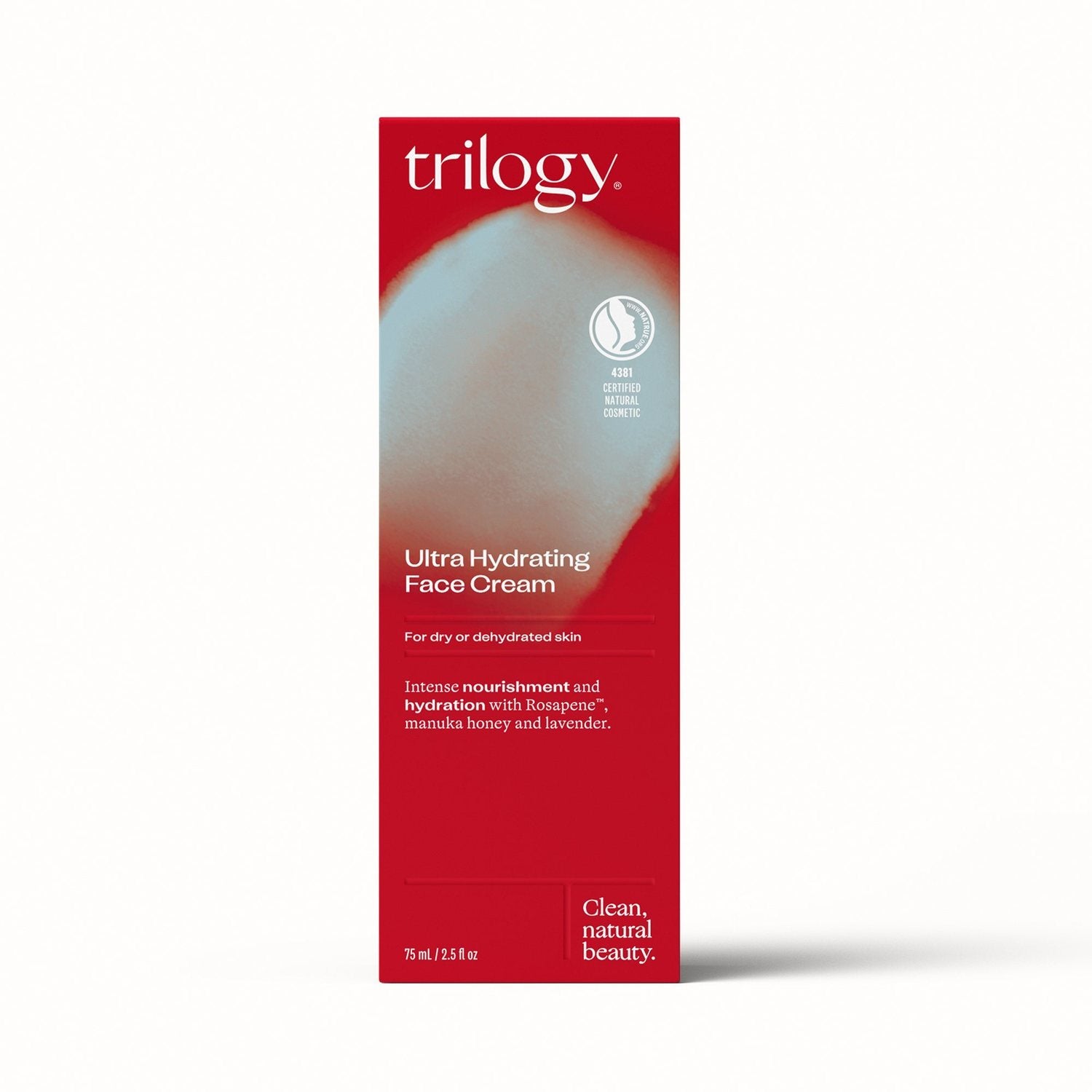 Trilogy Ultra Hydrating Face Cream 75ml.