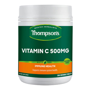 Thompson's Vitamin C 500mg 200 Chewable Tablets