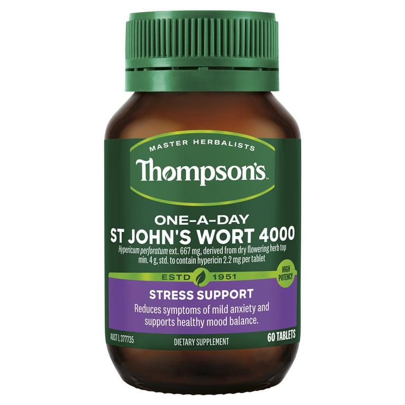 Thompson's One-A-Day St John's Wort 4000.
